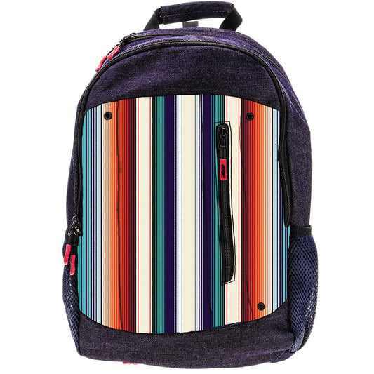 Hooey Rockstar Denim & Serape Backpack