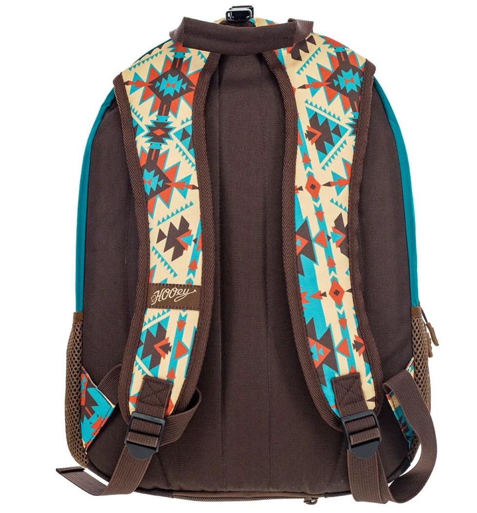 Hooey Rockstar Aztec/Turquoise Backpack