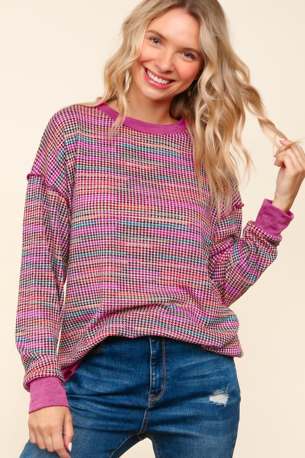 WMNS MULTI-COLOR LS TOP