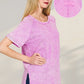 VINTAGE TERRY MAUVE TOP