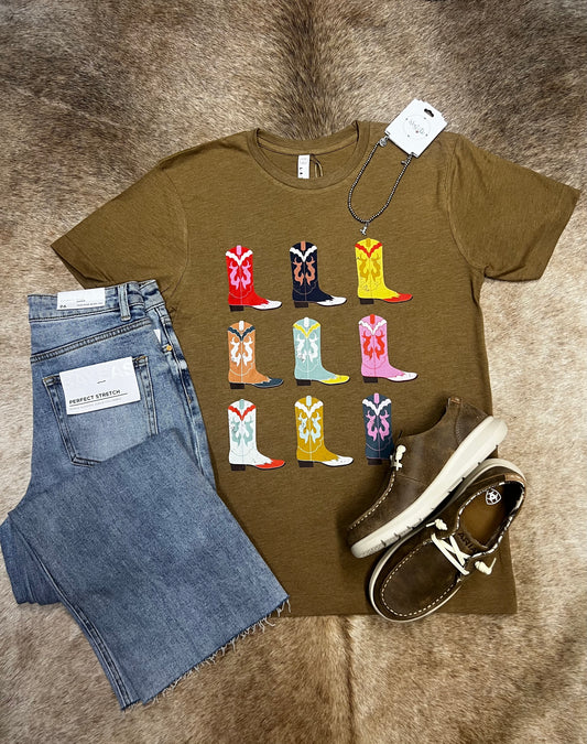 WEST BOOTS TEE