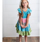 TWIRL FLORAL GIRLS DRESS