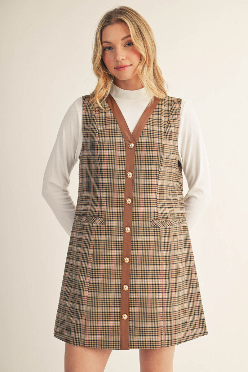SLEEVELESS DRESS