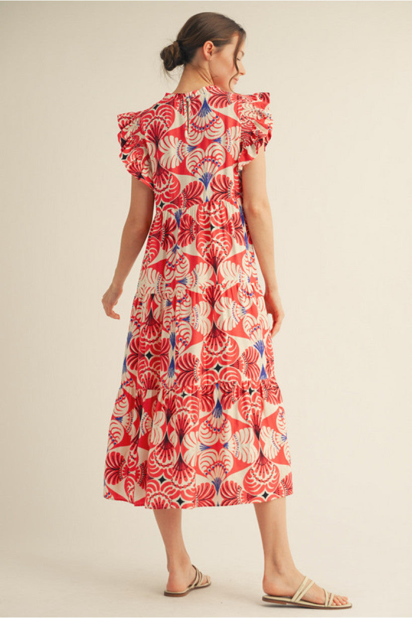 PATRIOT PALMS DRESS
