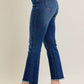 JUDY BLUE HW DARK KICK FLARE