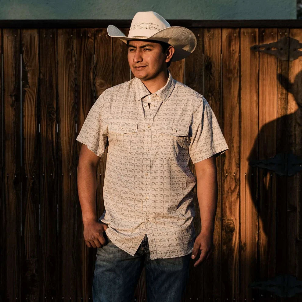 SKULL RANCHER PERFORMANCE BUTTON UP