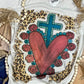 LEOPARD SACRED HEART TEE