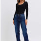 Judy Blue Straight Fray Jean