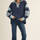 MIX MATCH NAVY LS TOP