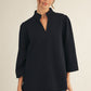 NECKLINE BLACK TOP