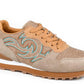ROPER COW-SUEDE WESTERN STITCH SNEAKER