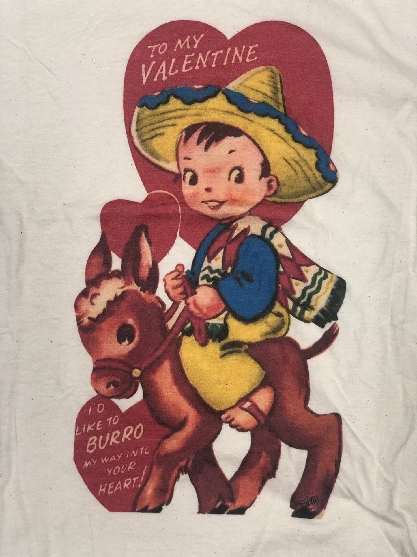 Burro Valentine Tee