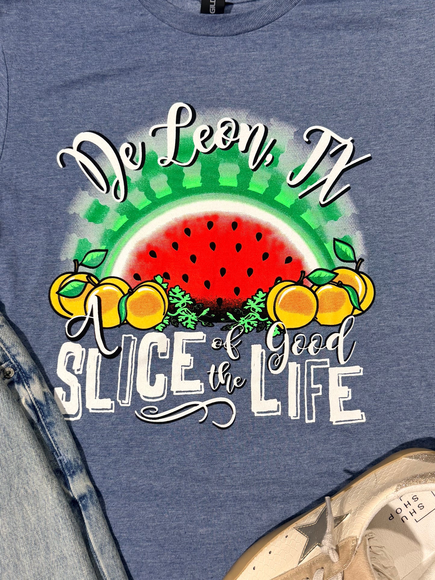 ADULT SLICE OF THE GOOD LIFE TEES