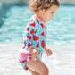 INFANT/TODDLER WATERMELON ONE PIECE SWIMSUIT