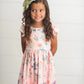 SPRING FLUTTER GIRLS DRESS