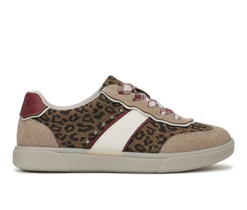 TASTIC 2 LEOPARD MAROON SHOE
