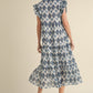 WATER PAINT MAXI DRESS