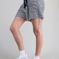 WASHED STRIPE SHORTS