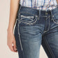 ARIAT WOMENS ENTWINED MID-RISE  JEAN