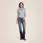 ARIAT WOMENS ENTWINED MID-RISE  JEAN
