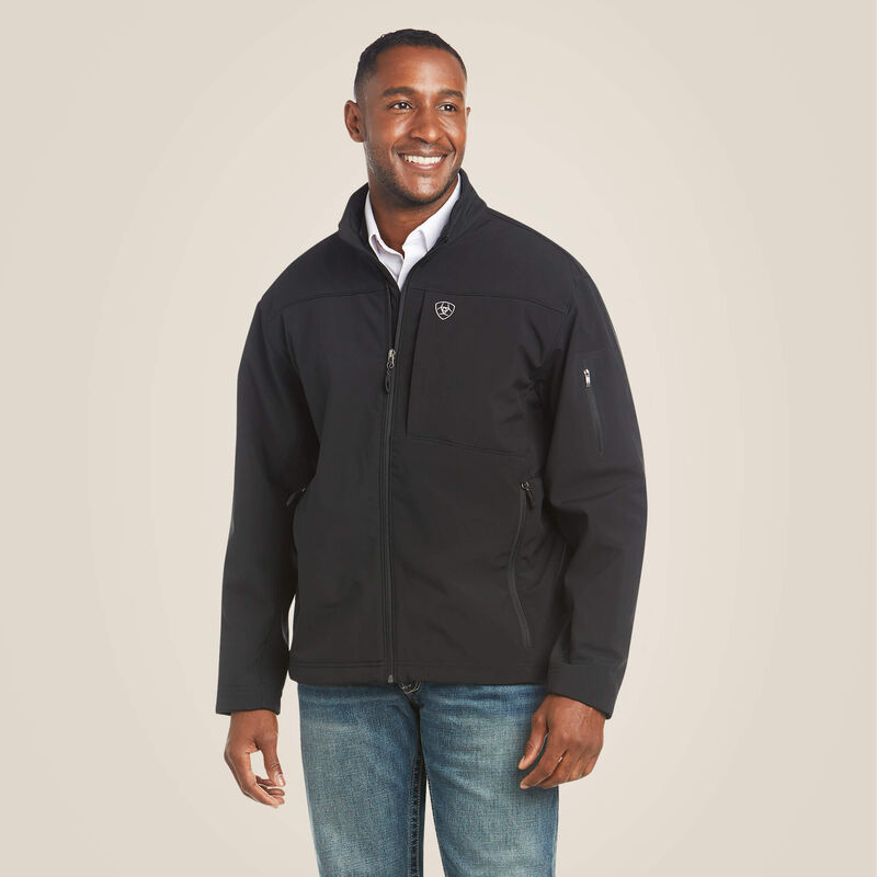 ARIAT MN 2.0 SOFTSHELL BLACK JACKET