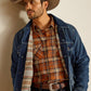 ARIAT MN TRUCKER LINED JACKET