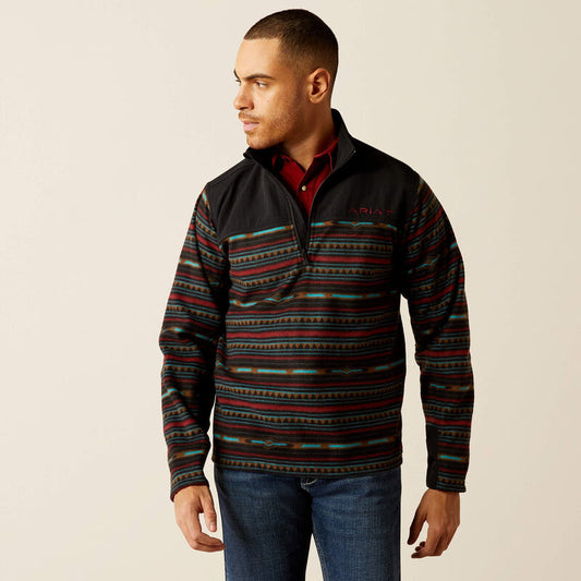 ARIAT MN BASIS 1/4 ZIP SWEATSHIRT