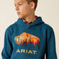 ARIAT BOYS BISON HOODIE