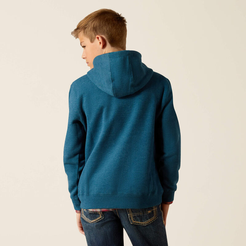 ARIAT BOYS BISON HOODIE