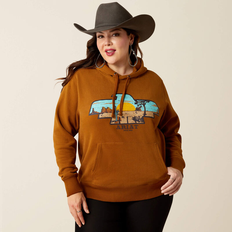 ARIAT WM HORIZON HOODIE