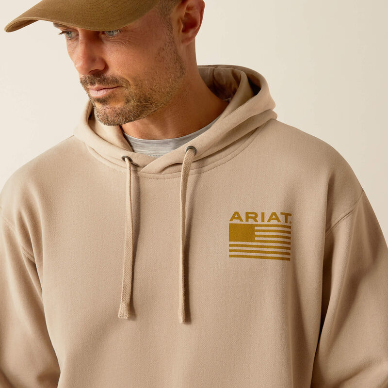 ARIAT MN CAMO HEX HOODIE