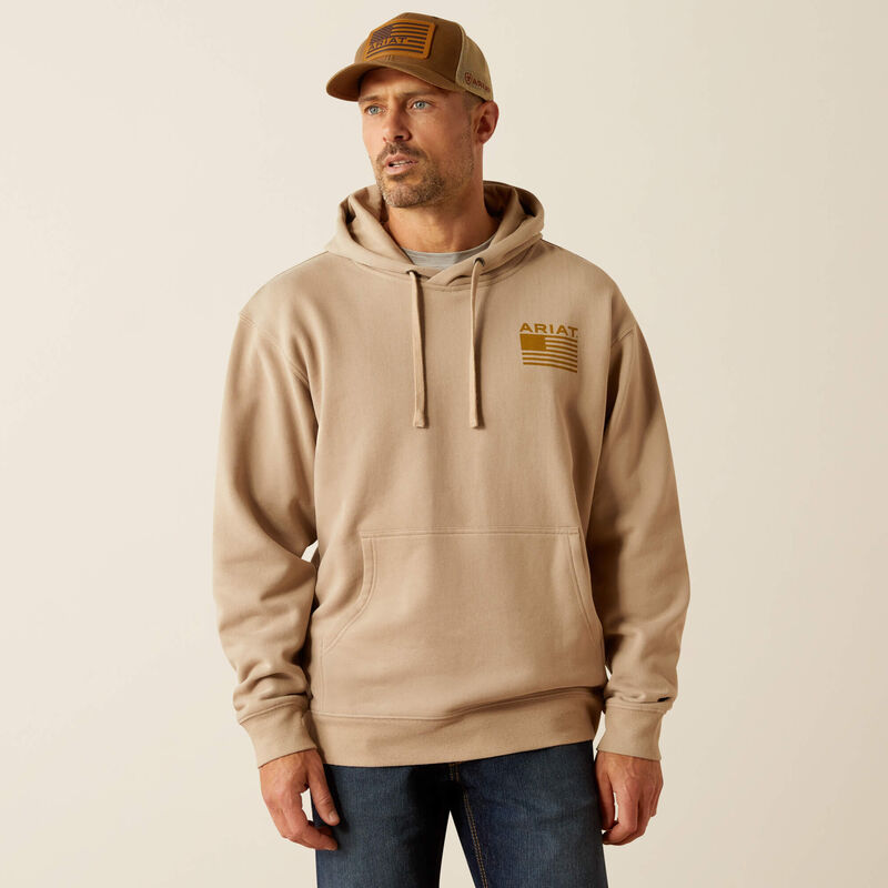 ARIAT MN CAMO HEX HOODIE