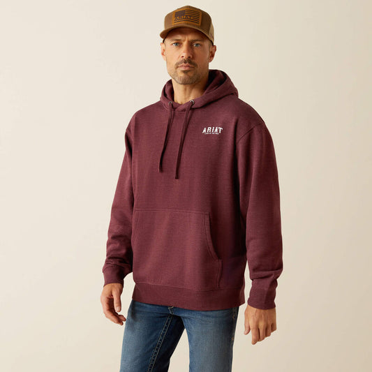 ARIAT MN WEST FLAG HOODIE