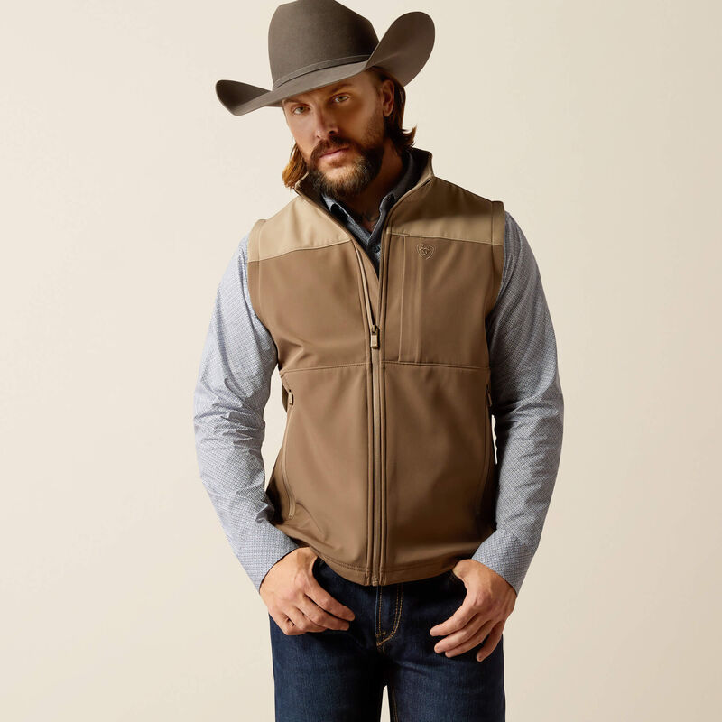 ARIAT MN WYATT SOFTSHELL VEST