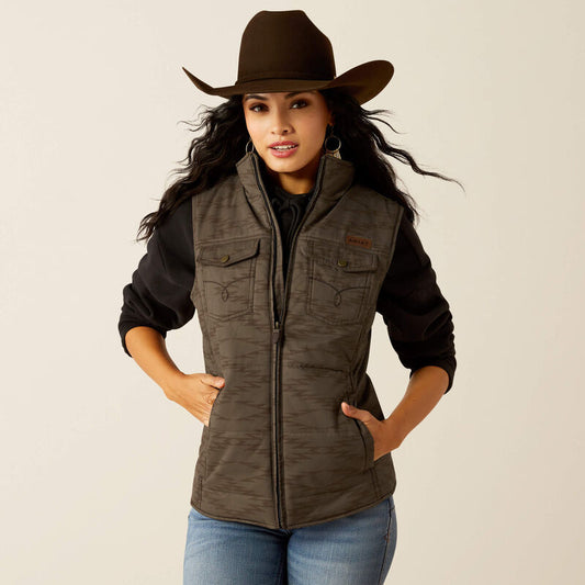 ARIAT WM GRIZZLY BANYAN BARK VEST