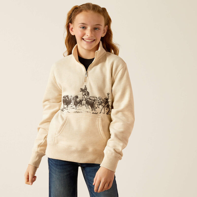 ARIAT GIRL PASTURE SWEATER