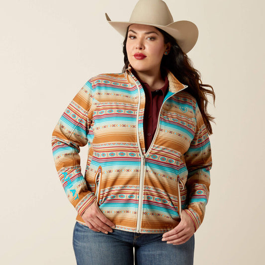 ARIAT WM NEW TEAM FALLON PRINT JACKET