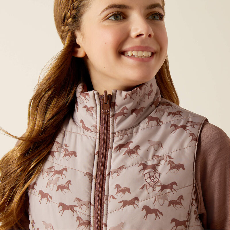 ARIAT YOUTH BELLA INSULATED REVERSIBLE VEST