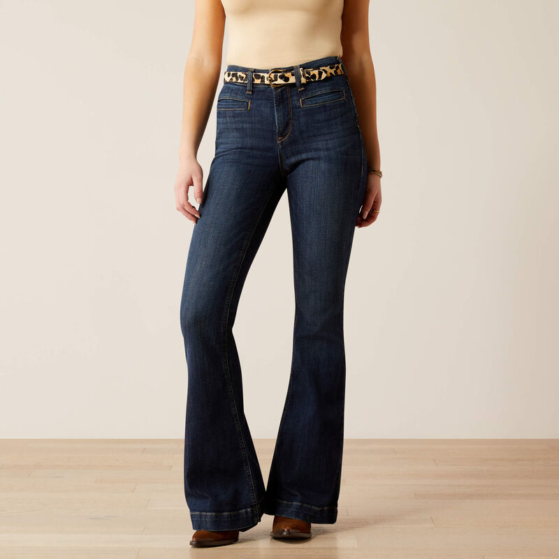 ARIAT WMS HR ALEXA FLARE JEANS