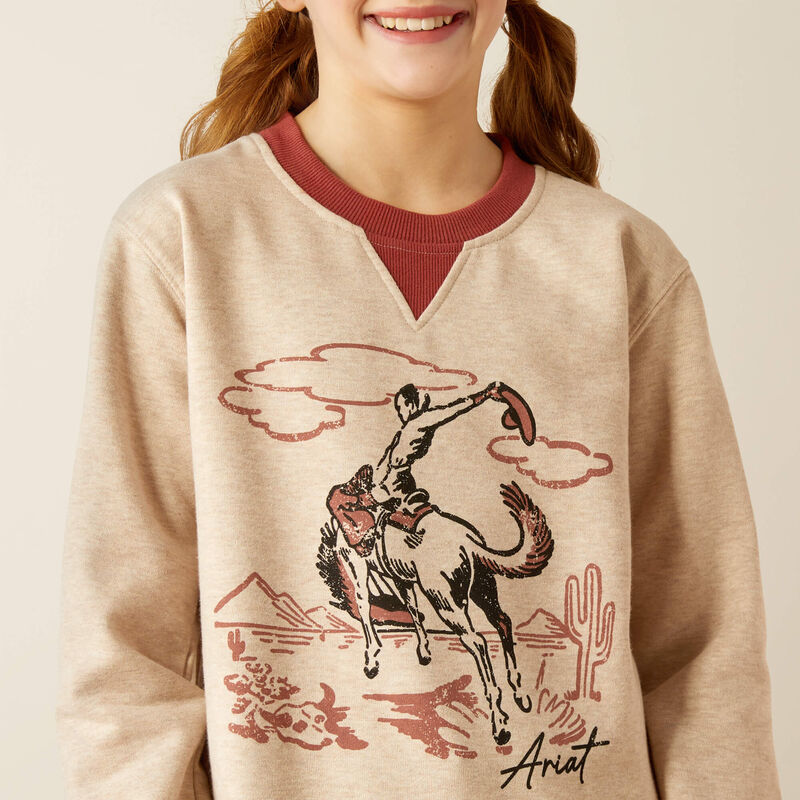 ARIAT GIRL BRONC SWEATER