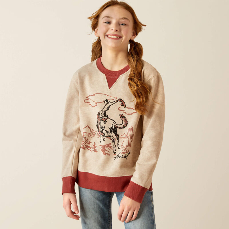 ARIAT GIRL BRONC SWEATER