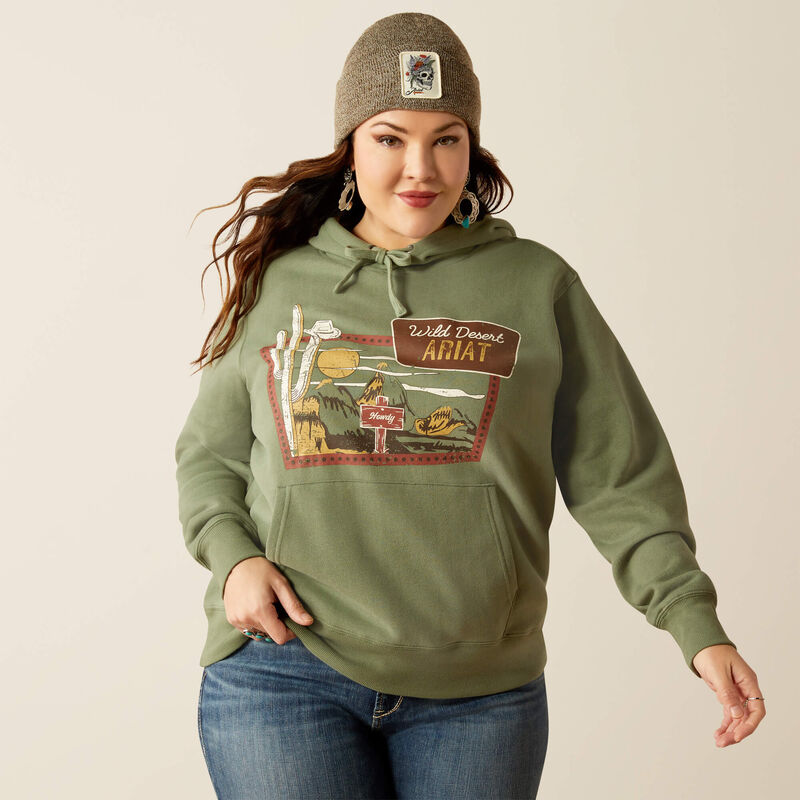 ARIAT WMS ROUTE 66 HOODIE