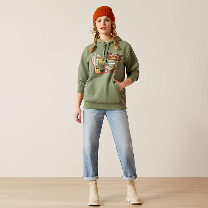 ARIAT WMS ROUTE 66 HOODIE