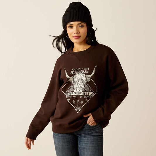 ARIAT WMS TAURUS SWEATER