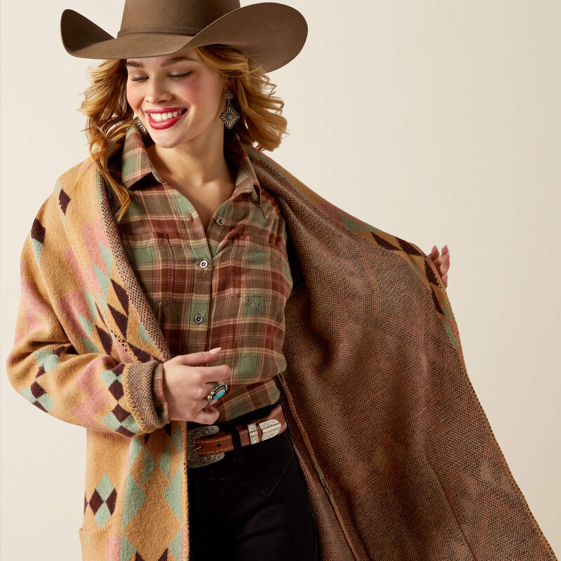 ARIAT SUNSET BLANKET COAT