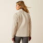 ARIAT WM BREEZE LOGO SCROLL 1/2 LS ZIP