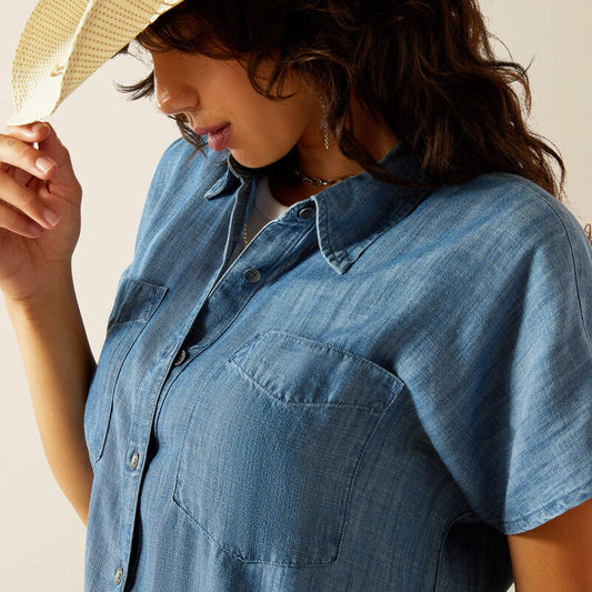 ARIAT WM VACATION CHAMBRAY
