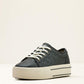 WM SKYLAR BLK EMB SHOE