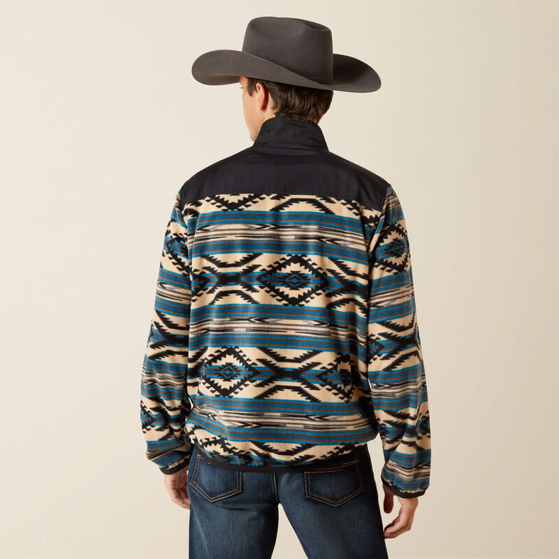 ARIAT MN TEAL SOUTHWEST BASIS SWEATER