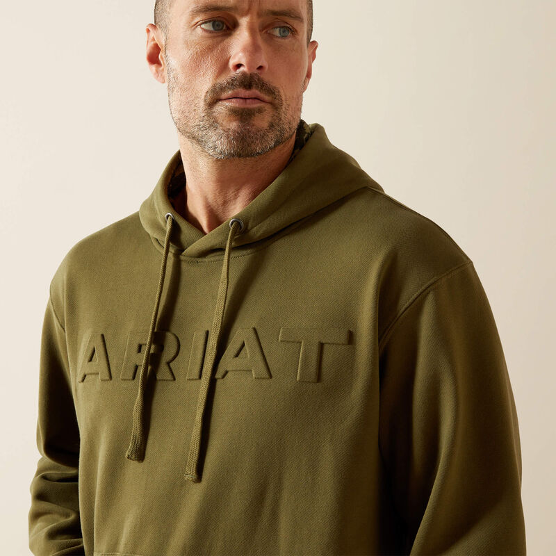 ARIAT MN EMB WINTER HOODIE